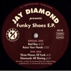 Jay Diamond - Funky Shoes EP, 12", EP