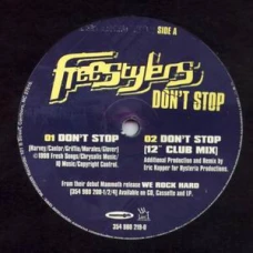 Freestylers - Don't Stop, 12"