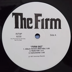 The Firm - Firm Biz / Executive Decision, 12", Promo