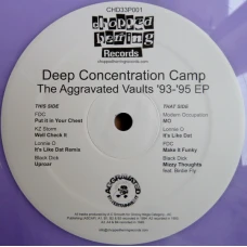 Deep Concentration Camp - The Aggravated Vaults '93 - '95 EP, 12", EP