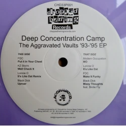 Deep Concentration Camp - The Aggravated Vaults '93 - '95 EP, 12", EP