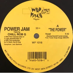 Power Jam Featuring Chill Rob G - The Power, 12"
