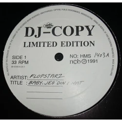 Flopstarz - Baby, Jeg' Din I Nat, 12", Promo