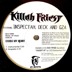 Killah Priest - Cross My Heart, 12", Promo