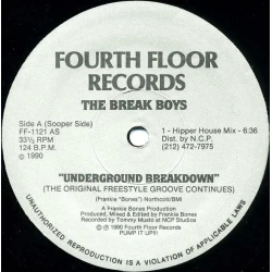 The Break Boys - Underground Breakdown / My House Is Your House, 12"