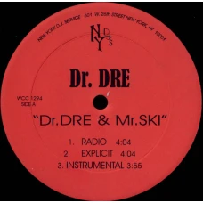 Dr. Dre & E-A-Ski - Dr. Dre & Mr. Ski / Crooked Cop, 12", Promo