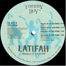 Latifah - Wrath Of My Madness / Princess Of The Posse, 12"