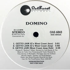 Domino - Getto Jam / Sweet Potato Pie, 12", Promo