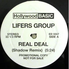 Lifers Group / Shadow - Real Deal (Shadow Remix) / Lesson 4, 12", Promo, Reissue
