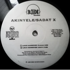 Akinyele / Sadat X - Loud Hangover, 12", Promo
