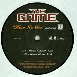 The Game - How We Do, 12", Promo