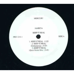 Jamecia - Keep It Real, 12", Promo