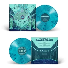 Trepac & Machacha - Bombesikker, LP (Marble - Turquoise w. Royal Blue Marble)