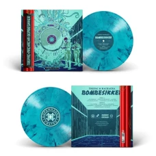 Trepac & Machacha - Bombesikker, LP (OBI - Marble - Turquoise w. Royal Blue Marble)