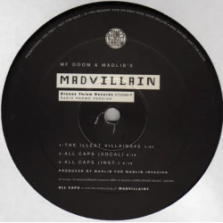 Madvillain - All Caps / Curls (Radio Promo Version), 12"