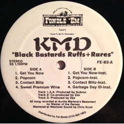KMD - Black Bastards Ruffs+Rares, 12", EP