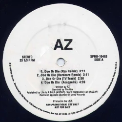 AZ - Doe Or Die (Remix), 12"