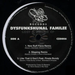 Dysfunkshunal Familee - Lost & Found EP, 12", EP