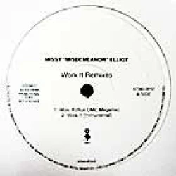 Missy "Misdemeanor" Elliott - Work It Remixes, 12", Promo