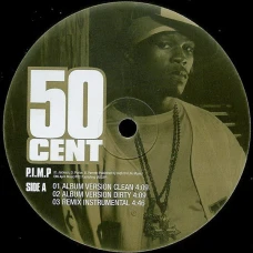 50 Cent - P.I.M.P. (Remix), 12"