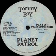 Planet Patrol - Play At Your Own Risk, 12"