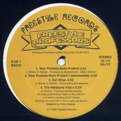 Freestyle Professors - Your Pockets Been Picked / Down With The Freestyle Professors, 12"