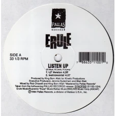 Erule - Listen Up / Synopsis, 12"