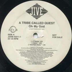 A Tribe Called Quest - Oh My God, 12", Promo