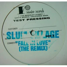 Slum Village - Fall In Love (The Remix), 12", Test Pressing