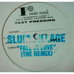 Slum Village - Fall In Love (The Remix), 12", Test Pressing
