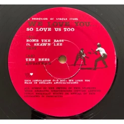 Various - A Selection Of Tracks from We Love You... So Love Us Too, 12", Promo, Sampler