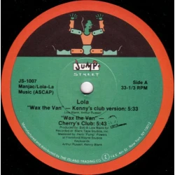 Lola - Wax The Van, 12"