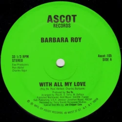 Barbara Roy - With All My Love, 12"