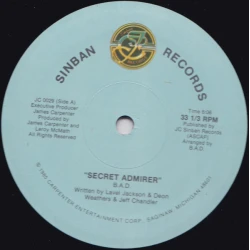 B.A.D. - Secret Admirer, 12"