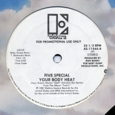 Five Special - Your Body Heat, 12", Promo