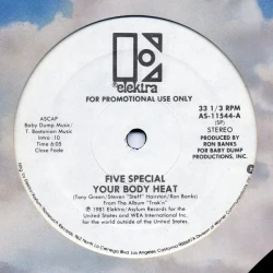 Five Special - Your Body Heat, 12", Promo
