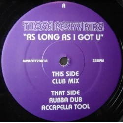 Those Pesky Kids - As Long As I Got U, 12"