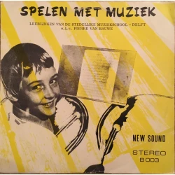 Leerlingen Van De Stedelijke Muziekschool Delft , Pierre Van Hauwe - Spelen Met Muziek, LP