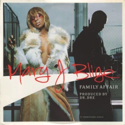 Mary J. Blige - Family Affair, 12", Promo