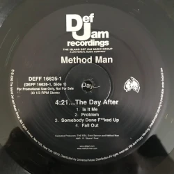Method Man - 4:21...The Day After, 2xLP, Advance, Promo