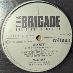 Tha Brigade - The First Blood EP, 12", EP, Repress