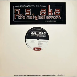 P.S. aka Tha Marginal Error - The Thoughts / First Doze, 12"