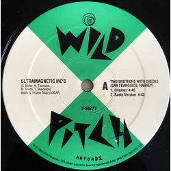 Ultramagnetic MC's - Two Brothers With Checks (San Francisco, Harvey), 12"