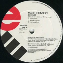 Mark Ronson - Ooh Wee / On The Run, 12", Promo