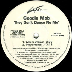 Goodie Mob - They Don't Dance No Mo', 12", Promo