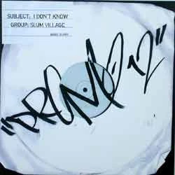 Slum Village - I Don't Know / Eyes Up, 12", Promo