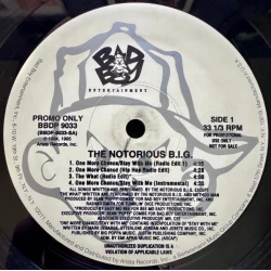 The Notorious BIG - One More Chance, 12", Promo