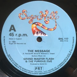 Grand Master Flash & The Furious Five - The Message, 12"