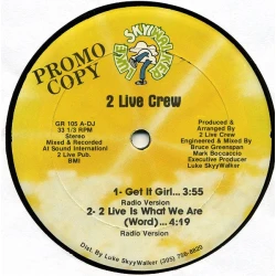 2 Live Crew - Get It Girl, 12", Promo