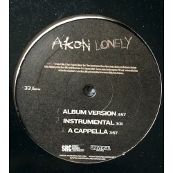 Akon - Lonely / Trouble Nobody, 12", Promo
